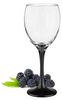 6 Weingläser 300ml mit schwarzen Füßen Weinglas Weißweingläser Rotweingläser Weinkelche Bild 3