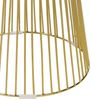 Beistelltisch CHEYNES Weiß-Gold Bild 5