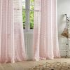 Atmosphera Créateur d'intérieur Gardine Voilage Rose Lily 140X240 - Rose Clair (1 St), modern Bild 5