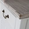 Grafelstein Kommode Sideboard BEACH HOUSE weiß braun mit Lamellentüren Kommode Hamptons Es Bild 3