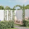 2x Garten Rosenbogen Torbogen Rankgitter Rosensäule 40776 Bild 2