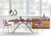 TABLES&Co Tisch 200x100 Teak Natur Metall Silber Bild 3