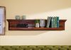 Wandregal Akazie 124x22x24 nougat lackiert OXFORD #334 Bild 3