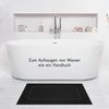 HAMMETEX Badematte Hotelmatte, Duschvorleger, Höhe 5 mm, rutschhemmend beschichtet, beidseitig nutzbar, Baumwolle, rechteckig, 2-teiliges Set, einfarbig, 100% Baumwolle Bild 2