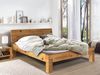Möbel-Eins CURBY Balkenbett mit Kopfteil, 4-Fuß, Material Massivholz vintage 140x200 cm Bild 2