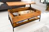 riess-ambiente Couchtisch FACTORY LIFTUP 80cm natur, Wohnzimmer · Massivholz · Metall · eckig · mit Fach · Industrial Bild 4
