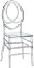 Vente-unique - AMALINE Stuhl Plastik Transparent - B 53 cm x H 91,5 cm x L 38,5 cm Bild 5