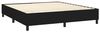 vidaXL Boxspringbett mit Matratze Schwarz 180x200 cm Stoff 3142115 Bild 4