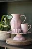 Ib Laursen Krug Mynte 1,7l Keramik Kanne Vase 2077- 07 - rosa Bild 5