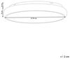 'Ataran' Deckenleuchte Gold Ringform Stahl und Kunststoff mit Integriertem LED-Licht Runde Form Moderne Beleuchtung Bild 3