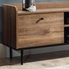 Lomadox Wohnzimmer-Set VAREDO-132, (Mega-Spar-Set, 3-St, 3-tlg), Eiche Nb. Vintage Lowboard Wandboard und Highboard 255/180/40 cm Bild 3