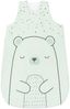 Kikkaboo Babyschlafsack Bär 6-18 Monate Länge 90 cm Baumwolle, Reißverschluss grün Bild 2