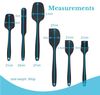 Intirilife Kochbesteck-Set (6-tlg), 6-teiliges Silikon Spaten Antihaft Silikon Spatel Set Backutensilien Bild 4