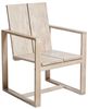 Beliani 'AZZANELLO' Gartenmöbel Set, 6-Sitzer, Akazienholz cremeweiß Bild 5