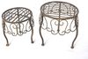Blumenhocker 2er Set Blumenständer 140129 Pflanzenständer Hocker Beistelltisch Bild 2
