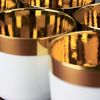 Fürstenberg Becher o. H. 1785/2 6038 SIP OF GOLD WHITE WOVEN Bild 2