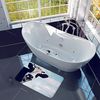 Sanilo Badematte Kuh, rutschhemmend, waschbar, schnelltrocknend, Polyester, rechteckig, sehr weich, hochwertig & modern, 50 x 80 cm oder 70 x 110 cm Bild 5