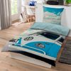 BERONAGE Wendebettwäsche VW Volkswagen Bulli Sky Bettwäsche Linon / Renforcé 059-B Bettbezug, 100% Baumwolle, 2 teilig, 135x200 + 80x80 cm Bild 2