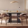 B&D home Säulen-Esstisch VIVIAN, ausziehbar, 120-160cm, 4-6 Personen Bild 3