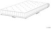 Taschenfederkernmatratze DUO H3 4 Fest H2 3 Mittel 180 x 200 cm Bild 2