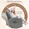 HOMCOM Massagesessel TV-Sessel Ruhesessel mit 8 Massagemodi (Relaxsessel, 1-St, Liegesessel), mit Fernbedienung Bild 5