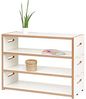 Tojo Hochstapler | modulares Regalsystem Verschiedene Module für Wandregal / Bücherregal / CD Regal | MDF Regal (weiß, Anbaumodul niedrig) Bild 4