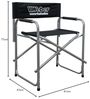 Weber GmbH Klappstuhl #Werkeholics Regiestuhl schwarz (1 St), bis 100kg, XXL Campingstuhl, extra breite Sitzfläche Bild 2