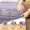 Utopia Bedding - Spannbettlaken 140x200 cm - Lavendel - Gebürstete Polyester-Mikrofaser Spannbetttuch - 35 cm Tiefe Tasche Bild 5