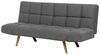 Schlafsofa 3-Sitzer Polsterbezug dunkelgrau INGARO Bild 4