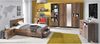 Jugendbett mit Nachtkommode Cedric 57 Vintage braun 140x200 cm Bild 5