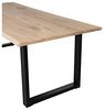 Esstisch Tablo Eiche Baumkante mit U-Gestell, 180 cm Bild 4