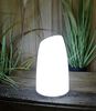 Arnusa LED Tischleuchte PL201 Akkulampe mit USB Aufladekabel RGB Fernbedienung, USB-Ladefunktion, LED fest integriert, 16 Leuchtfarben und 4 Farbwechselprogramme per Fernbedienung einstellbar, 12x20 cm dimmbar Bild 5
