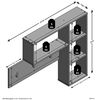 Wandgarderobe KANDA Bild 4