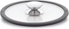 Berndes Glasdeckel mit Silikonring, Spezialglas, Transparent / Schwarz, Ø 24 cm, 007584 Bild 3
