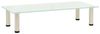 vidaXL TV-Tisch 80x35x17 cm Satiniertes Hartglas 322765 Bild 3