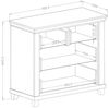 Kommode Landhausstil EPSOM-83 mit 4 Schubladen, in grün mit Lefkas Eiche Nb, B/H/T: ca. 90/80,5/42 cm Bild 3