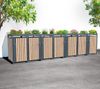 Westmann Metall Mülltonnenbox Planta | 7x240 L | Bild 2