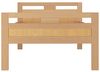 Massivholzbett Seniorenbett Buche natur 90x200 Einzelbett Holzbett Hohes Bett mit Rollrost 60.74-09 Bild 4