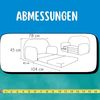 FORTISLINE Kindersitzgruppe Kindersofa "MINI" Kindercouch zum Aufklappen W386 Bild 3