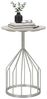 Dmora Couchtisch Lepenci 37,5 x 37,5 x 58h cm Silber Bild 2