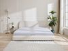 Vente-unique - VANARI Bett Stoff Weiß - B 225 cm x H 95 cm x L 200 cm Bild 3