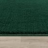 Paco Home Waschbarer Teppich Wohnzimmer Schlafzimmer Kurzflor rutschfest Flauschig Weich Moderne Einfarbige Muster, Grösse:80x300 cm, Farbe:Grün Bild 3