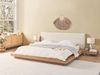 Bett heller Holzfarbton Lattenrost 180x200 cm ZEN Bild 2