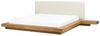 Bett heller Holzfarbton Lattenrost 180x200 cm ZEN Bild 4