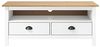 vidaXL TV-Schrank Hill Range Weiß 110 x 40 x 47 cm Kiefer Massivholz [288926] Bild 2