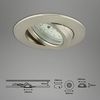 Briloner LED Einbauleuchten Attach matt-nickel 3er Set Deckenspot Lampen Bild 4