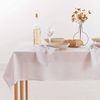 Belum | Tischdecke, fleckenabweisend, 100% Leinen, rechteckig, Harz, wasserabweisend, in verschiedenen Größen, Leinen-Tischdecken für drinnen und draußen (weiß, 350x150) Bild 3