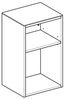 GEBERIT SMYLE SQUARE Badregal 36 cm breit, Beige/Anthrazit, 2 Fächer Bild 3