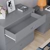 Vida Designs Kommode, Metall, Grau, H 72cm x W 75cm x D 36cm Bild 4