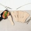 HOFMEISTER Raclette Schaber Set Buchenholz 13 cm / Holzschaber Bild 4